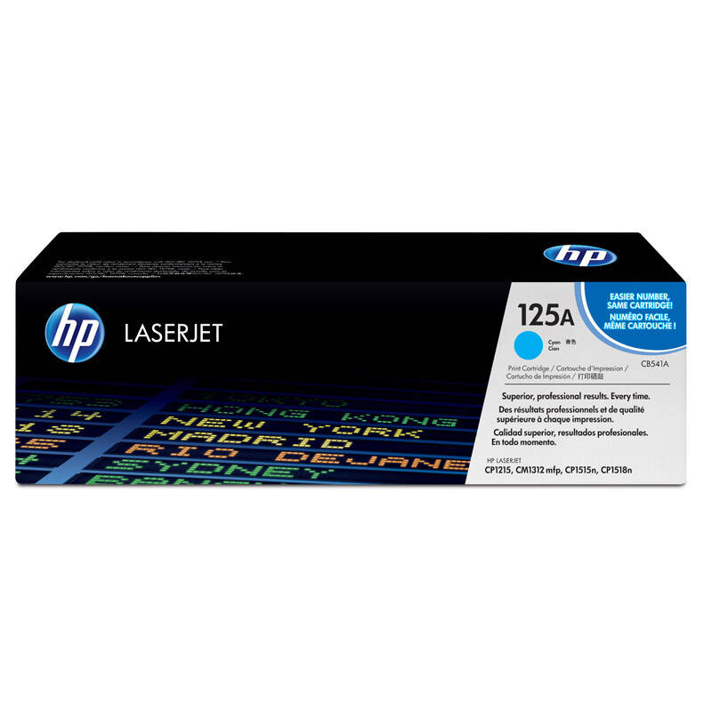 Toner HP 125A Cyan CB541A 1,4K